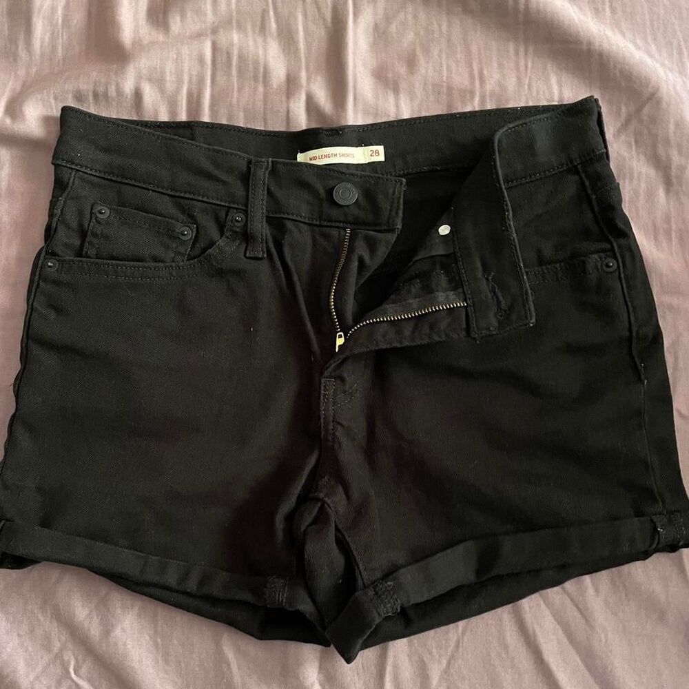 Levi's Women's Black Shorts